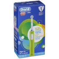 Oral-B Elektrische Zahnbürste Junior 6+ grün