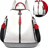 Damen-Retro-Vintage-Rucksack - Verstellbare Riemen - Komfort und Stil - Wasserdicht - Geräumiges Innenfach - Vielseitig einsetzbar