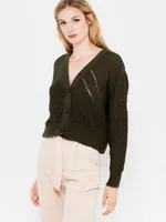 Grüne Strickjacke CAMAIEU - XL
