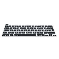kwmobile Silikon Tastaturschutz für Apple MacBook Pro 16" (ab 2019 - A2141) A2141 - QWERTZ Keyboard Cover Abdeckung - Schwarz