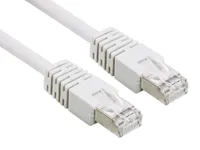 Eminent CAT6 U/UTP Netzwerkkabel, CCA, 1m, weiß