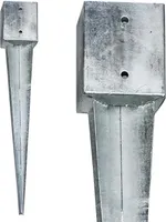 Einschlaghülse Bodenhülse 750 mm Einschlagbodenhülse Bodenanker 121 x 121 mm