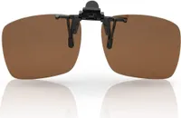 City Vision Herren Brillen Aufsatz Polarisiert Clip On Stylisch Sportlich Praktisch 30445 Braun