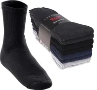 MT Damen und Herren Sport- und Freizeitsocken (8 Paar) Tennissocken - 4-Farb-Mix 43-46