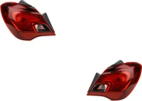 Johns, tylne światło zespolone pasujące do Opel Corsa E 09/14- zestaw zewnętrzny lewy i prawy 1222565 13454496 1222566 13454497