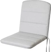HOBBYGARDEN outdoor/indoor, Sitzkissen, Sitzpolster, Gartenmöbel Kissen, für Stuhle oder Liege, Polster, Sofa, 102 x 50 x 6 cm, Grau