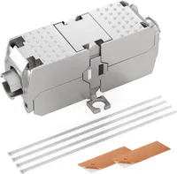 hb-digital Netzwerkkabel Verbinder LSA CAT 6a Patchkabelkupplung werkzeuglos