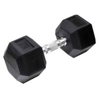 Orange Gym šesťhranná činka 14 kg čierna