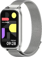 Pre Xiaomi Smart Band 9 Active / Redmi Band 3 Kovový magnetický náramok