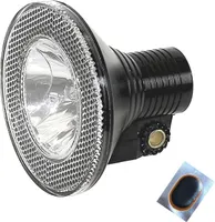 Anlun Dynamoscheinwerfer 10 LUX Vorderradlampe Fahrradlampe inkl. Schlauchflicken