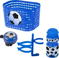 Koszyk dziecięcy z akcesoriami Ventura Soccer niebieski