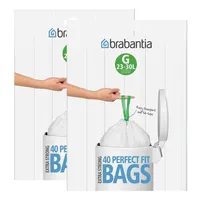 Brabantia Müllbeutel 5 L 60 Müllbeutel in Spenderverpackung 