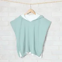 KraftKids Badeponcho Musselin mint