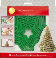 Wilton 3D Christmas Cookie Tree Plätzchen-Baum Cutter Set/15