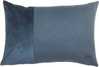 Esprit poszewka na poduszkę Harfa z aksamitnym obcasem petrol 38x58cm