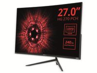 HANNspree HG 270 PCH, Gaming-Monitor ,68.6 cm(27 Zoll), schwarz, Curved, FullHD, 240Hz Panel
