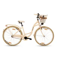 Goetze CityBike Style 28 Zoll 1 Gang Tiefeinsteiger Damen mit Korb