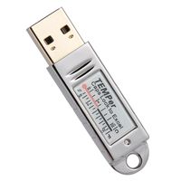 PCsensor USB Thermometer Temperatursensor Datenlogger Recorder fuer PC Laptop Silber