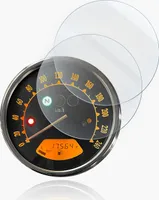Tachoschutzfolie Displayschutzfolie passend für Kawasaki VN2000  2x Klar