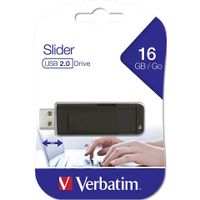 Verbatim Store `n` Go Slider - USB-Flash-Laufwerk - 16 GB - USB 2.0