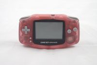 Nintendo Game Boy Advance Handheld Spielkonsole Clear Red - Rot Transparent GBA