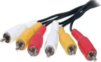 3 Cinchstecker/ 3 Cinchstecker, 5m