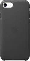Apple iPhone SE 2022, iPhone SE 2020 Hülle - Echtleder - Hard Case,Backcover - Schwarz