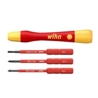 Feinschraubendreher-Satz VDE 4-teilig slimVario Wiha