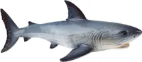 Bullyland 67410 - Spielfigur Weißer Hai 16 cm