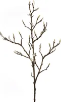 Fink Kunstblume Magnolienknospenzweig dunkelbraun Kunstfasern Höhe  cm