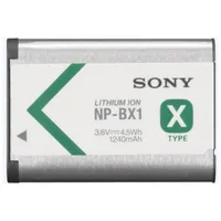 Dobíjecí baterie Sony, 1240mAh, 3,6V, 3,6V, stříbrná