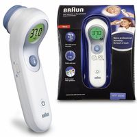 Braun No Touch Stirnthermometer Weiß