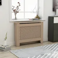 vidaXL Obudowa grzejnika 112 x 19 x 81 cm MDF