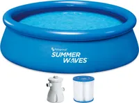 Zestaw basenowy Summer Waves Quick Set 305 X 76 cm + pompa filtrująca