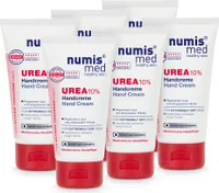 numis med Handcreme mit 10% Urea - Hautberuhigende Hand Creme für sehr trockene & strapazierte Hände 6x 75 ml