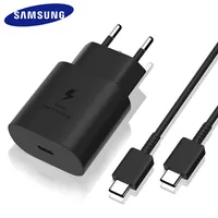 Samsung USB-C Schnellladegerät 25W mit USB-C Ladekabel 1,2m - Schwarz