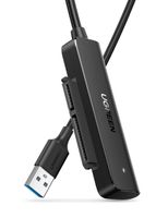 Ugreen Adapter 2,5'' SATA III 3.0 HDD SSD - USB 3.2 Gen 1 (SuperSpeed USB 5 Gbps) schwarz (70609 CM321)