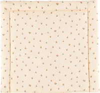 KraftKids Wickelauflage Musselin Kirschen 78x78 cm (BxT)