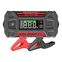 Přenosná baterie, startovací startér Lokithor J401X, 2500A, 12V, 74Wh