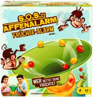 Mattel Games S.O.S. Affenalarm Früchte-Alarm Kinderspiel