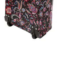 reisenthel trolley M, Einkaufstrolley, Einkaufstasche mit Rollen, Frame Paisley Black, 43 L, NT7063