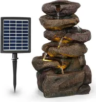 blumfeldt Savona, solární fontána, 2,8W, baterie lithium-ion, LED, vzhled kamene
