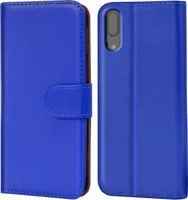 Book Case für Huawei P20 Hülle Flip Cover Handy Tasche Schutz Hülle Schale