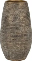 Pflanzvase innen Passion für Pottery Solano Ton Ø 22 cm H 40 cm altgold