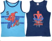 Spiderman vesta / tričko 2-pack pro chlapce 100% bavlna 134/140 cm