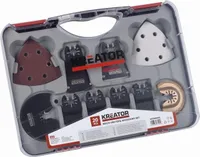 Sada příslušenství Kreator KRT990050 pro oscilační brusky 20ks