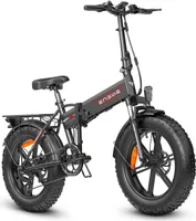 ENGWE EP-2 Boost Damen E-Bike Klappräder Fatbike Herren E-Bike Klapprad 20 Zoll Akku 48V/13AH,E Bike Faltbar Ebikes 150kg Elektrofahrrad Schwarz