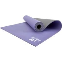 Reebok Yoga-Matte 6 mm doppelseitig lila/grau