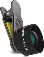 Black Eye Tele 3x, Photo lens, Schwarz, Gelb, Tele, 39°