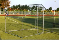 Freilaufgehege Freigehege Hühnerstall 3x4 m Gehege Hühnerkäfig Stall